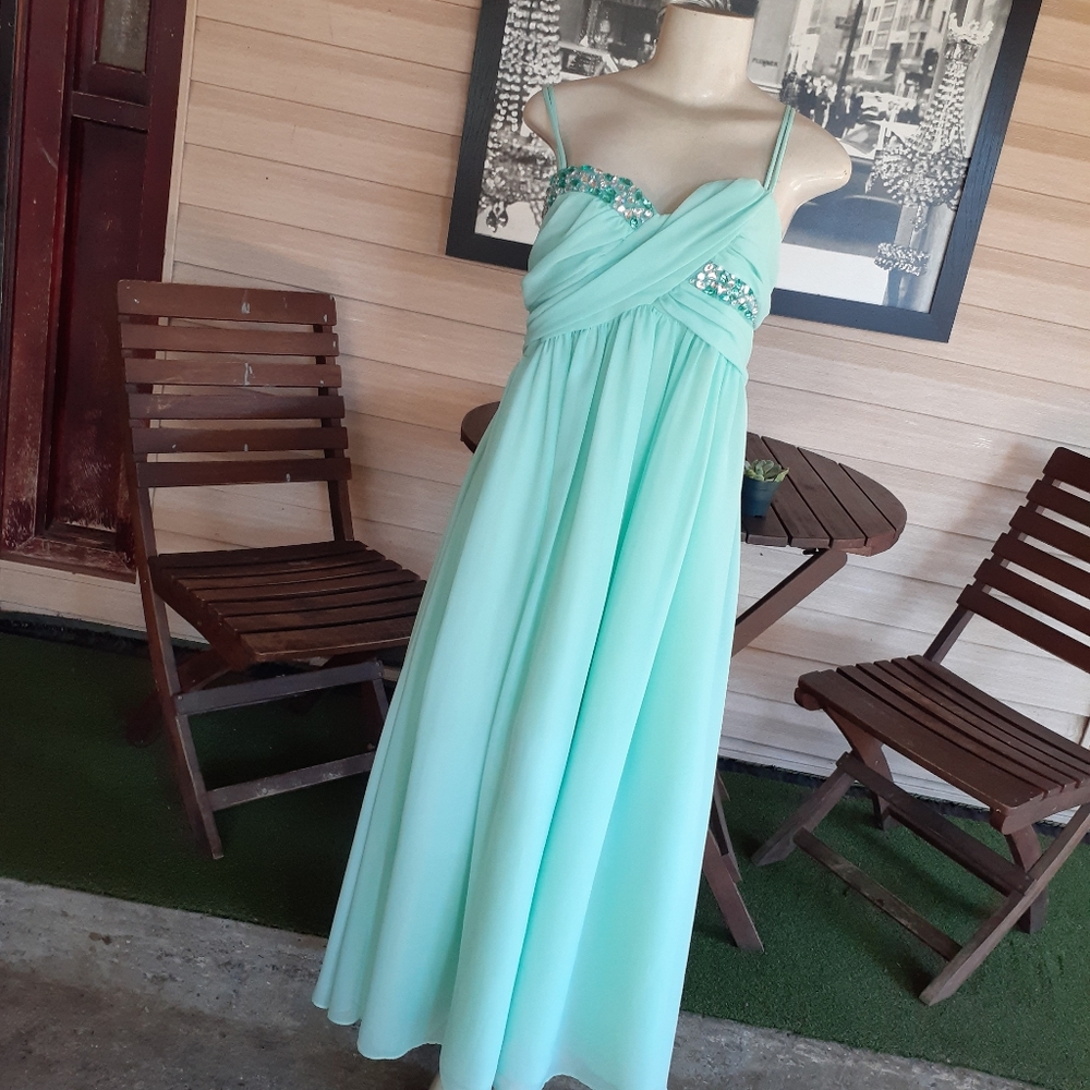 Joykids U.S.A. Long Evening Elegant Dress Size 18